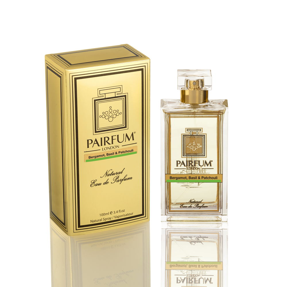 Pairfum London Bergamot Basil Patchouli niche perfume for men