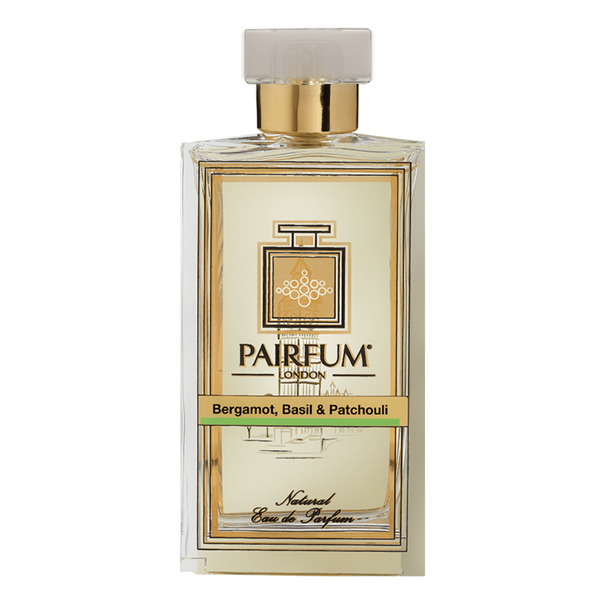 Bergamot, Basil & Patchouli for men eau de parfum 100 ml - Perfume & Color