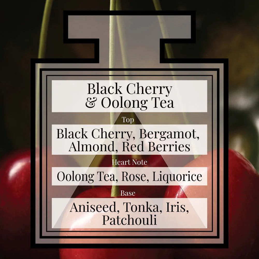 Black Cherry & Oolong Tea unisex eau de parfum - Perfume & Color
