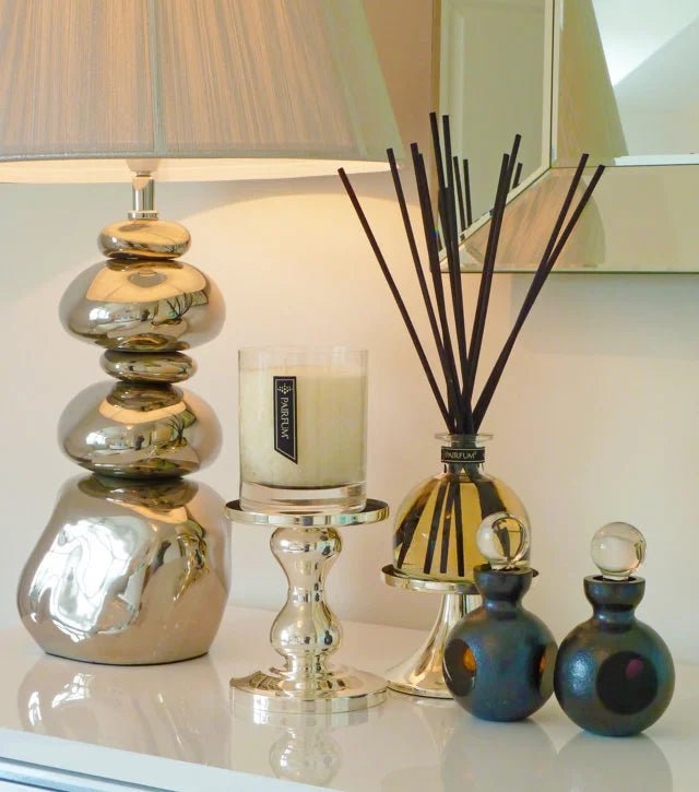 Large Reed Diffuser - Bell Shape - 250 ml - Perfume & Colour