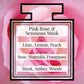 Pink Rose & Sensuous Musk for women eau de parfum 30 ml - Perfume & Color