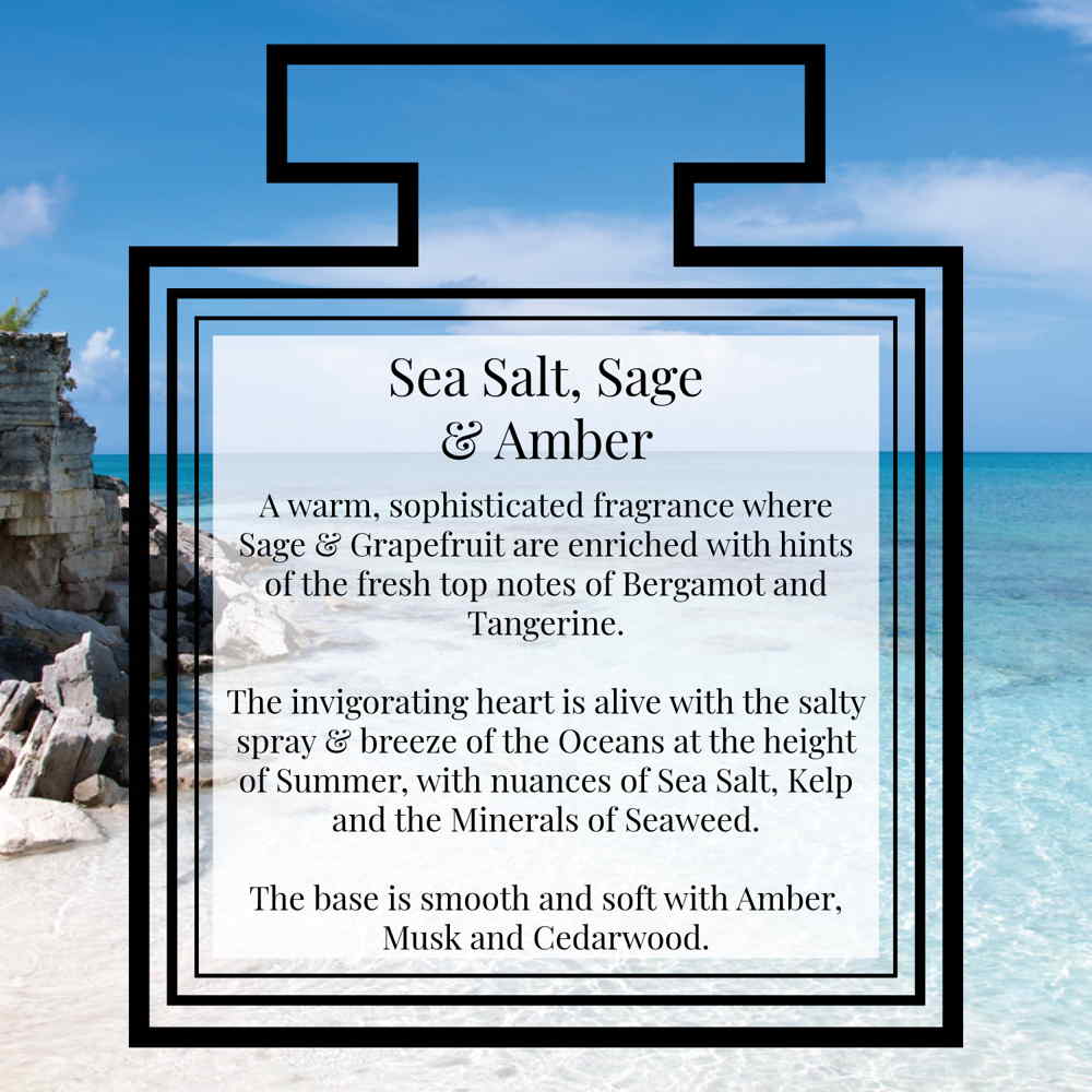 Sea Salt, Sage & Amber for men eau de parfum 30 ml - Perfume & Color